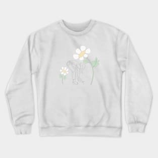 Picking Daisies- DIY Pre-printed design for embroidery T-Shirt Crewneck Sweatshirt